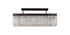 Burnaby Rectangular Pendant/Semi Flush 11 Light Brown Oxide